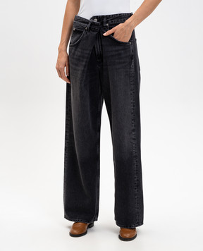 AGOLDE Black Vana Fold jeans A2411817