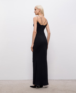 Tom Ford Black maxi dress AB3669FAX1759