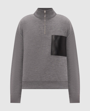 Bottega Veneta Gray wool jumper 873776V6MT0