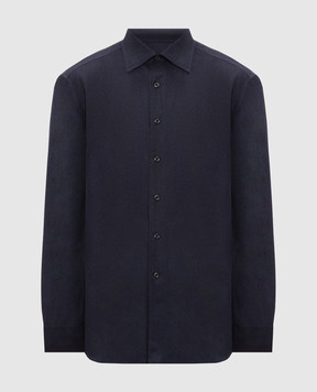 Stefano Ricci Blue cotton shirt MC008422BN3029