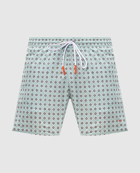 ISAIA Green swim shorts COSI19BW259