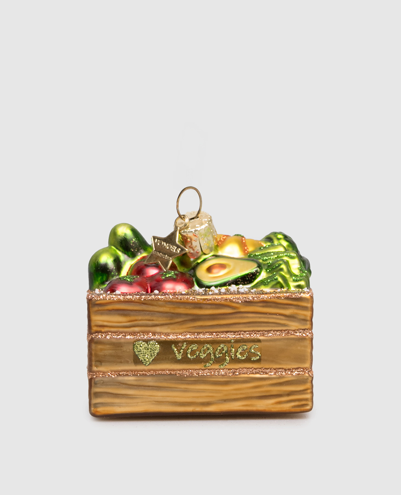 

Christmas tree toy Vegetable box Vondels, Brown