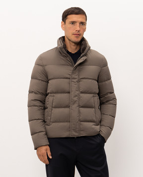 Herno Brown down jacket PI001019U12414Z