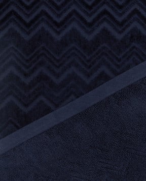 Missoni Home Chalk blue terry towel set 2 pcs 1D3SP99966