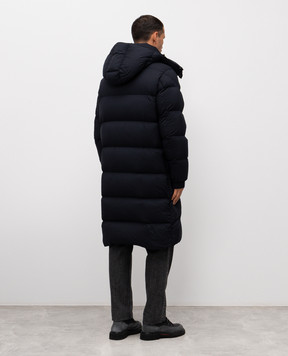 Moncler Hanoverian blue down jacket K20911C0000553333