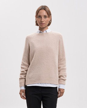 Max Mara Weekend Beige GHIACCI alpaca wool sweater WKDGHIACCI