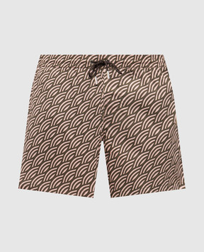 MooRER Beige swim shorts PORTOFINO PORTOFINOSPW