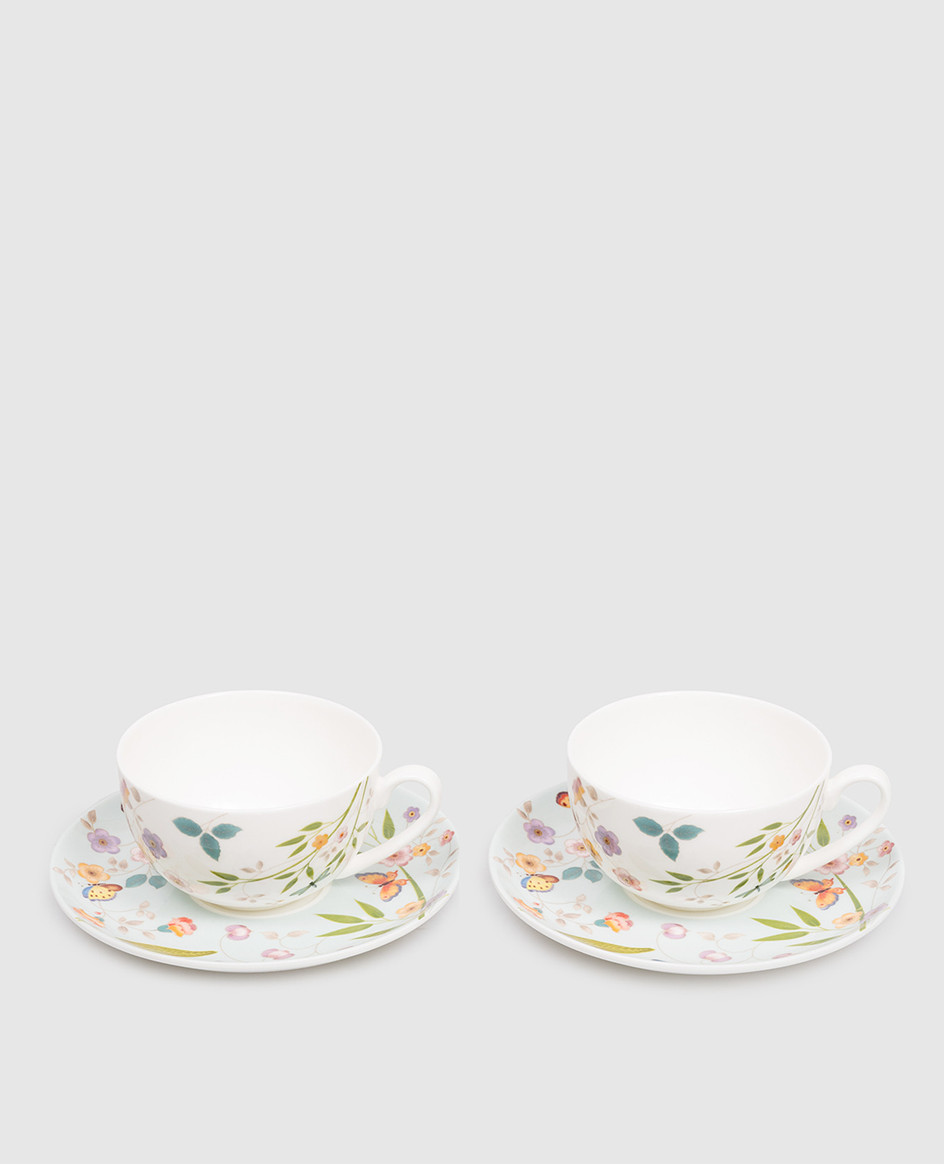 

Porcelain tea set Incanto di Primavera 4 pcs in a gift box Geminiano Cozzi 1765, White
