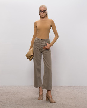 Maison Margiela MM6 Brown bodysuit S62NA0085S20518