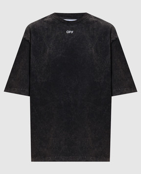 Off-White Grey T-shirt with logo print 2AA134S26JER001