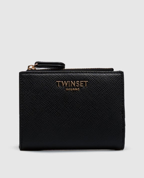 Twinset Black wallet with logo 262TL8033