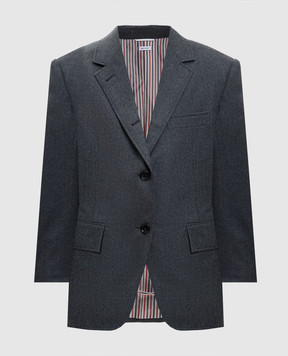 Thom Browne Gray wool jacket FBR053A00891