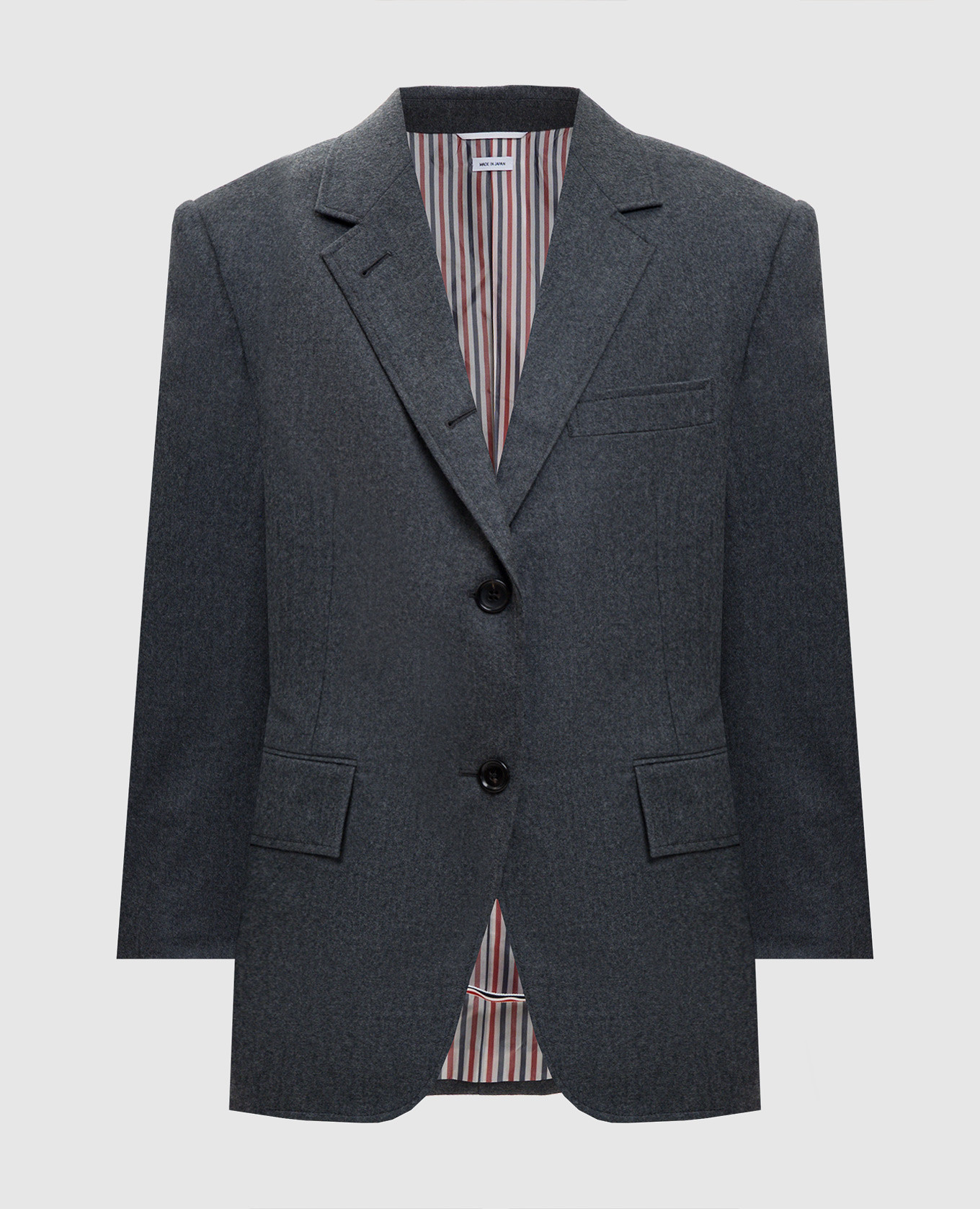 

Gray wool jacket Thom Browne, Grey