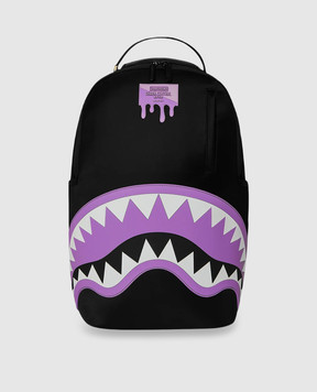Sprayground SHARK CENTRAL PASSPORT children's black backpack 910B9631NSZ