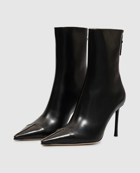 Tom Ford Black leather ankle boots W3899LCL002P
