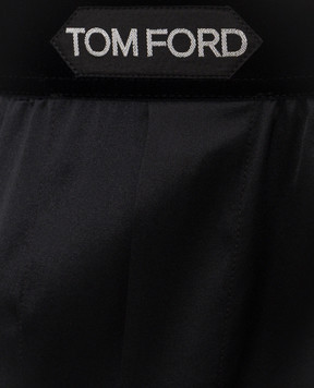 Tom Ford Black silk boxer briefs T4LE41010