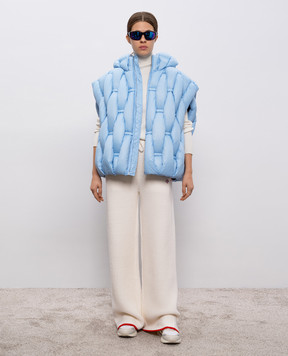 Raxxy Blue down vest CRV004