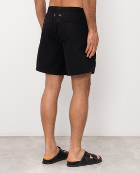 CDLP Black long swim shorts MSW001032401