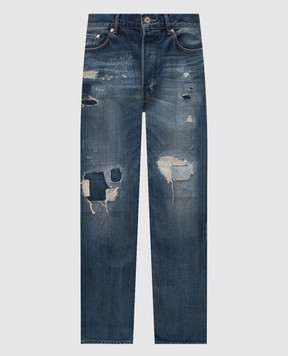 JW Anderson Blue jeans with patches DT0117PG1853