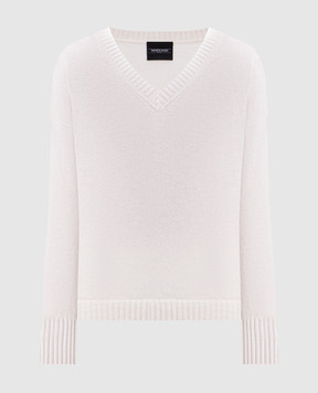 Simonetta Ravizza Dyson ivory cashmere pullover F06KN133T10