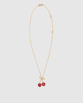 Valentino Cherryfic gold chain with pendant 8W2J0Z81MJP