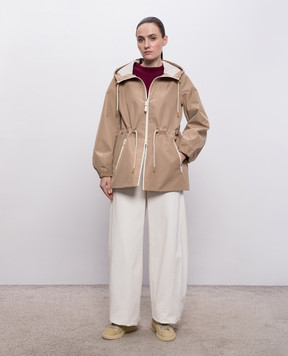Mackage KALEA-ZZ beige parka KALEAZZ