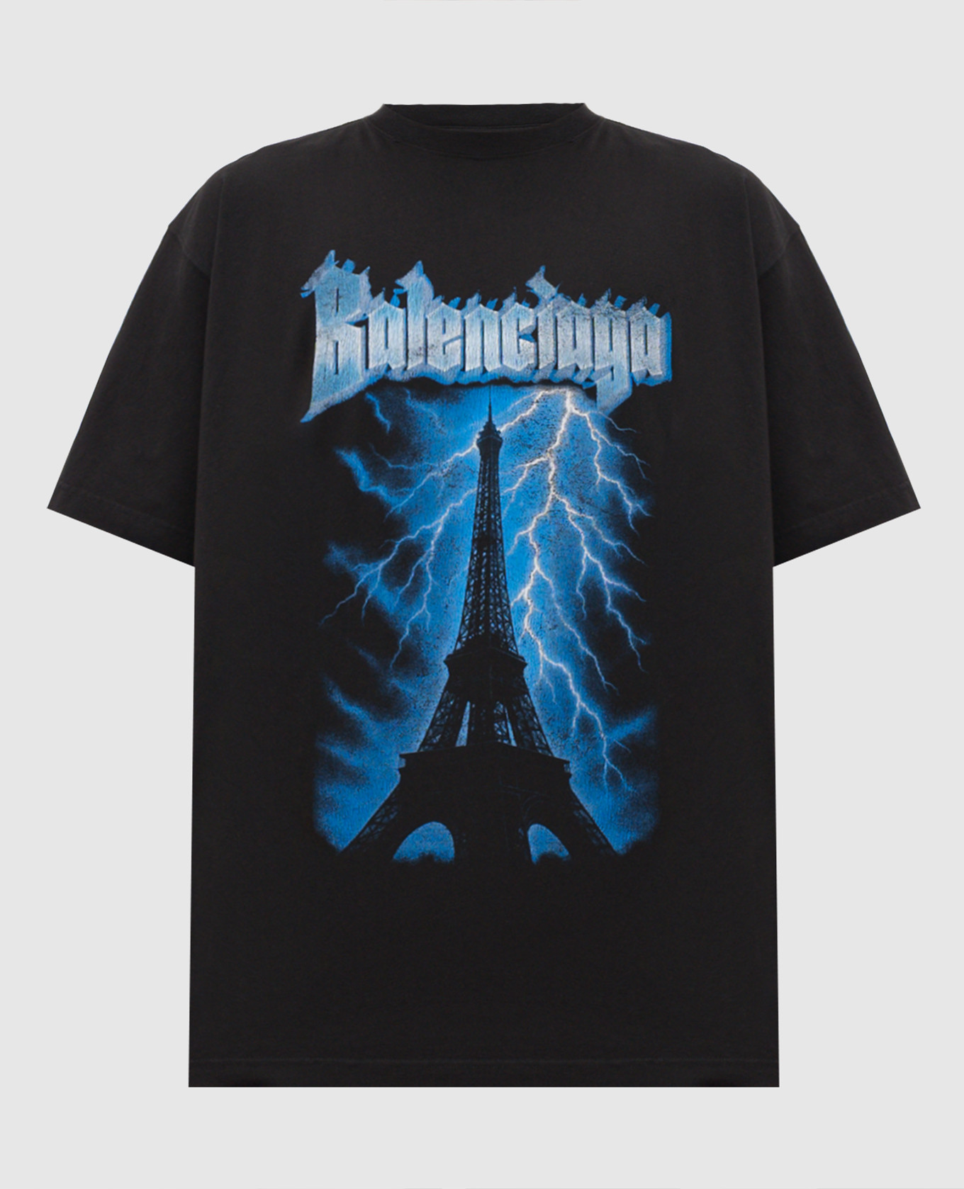 Black Paris Thunderstorm T-shirt