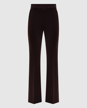 Twinset Brown flared pants 262AP2521