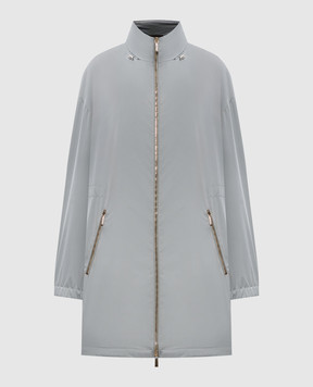 MooRER Gray parka NAMIKA NAMIKAWK