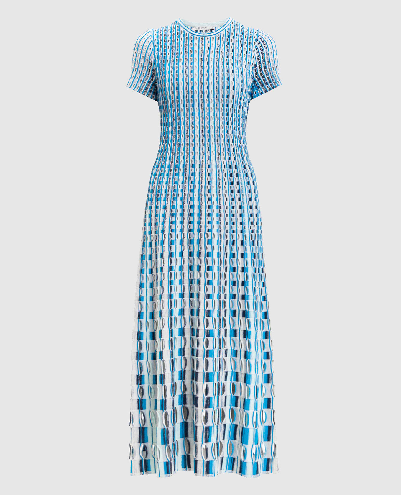 

Zaida white striped dress Simkhai