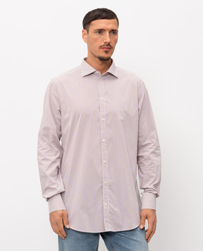 Dolce&Gabbana White striped shirt G5OI6TFREDW
