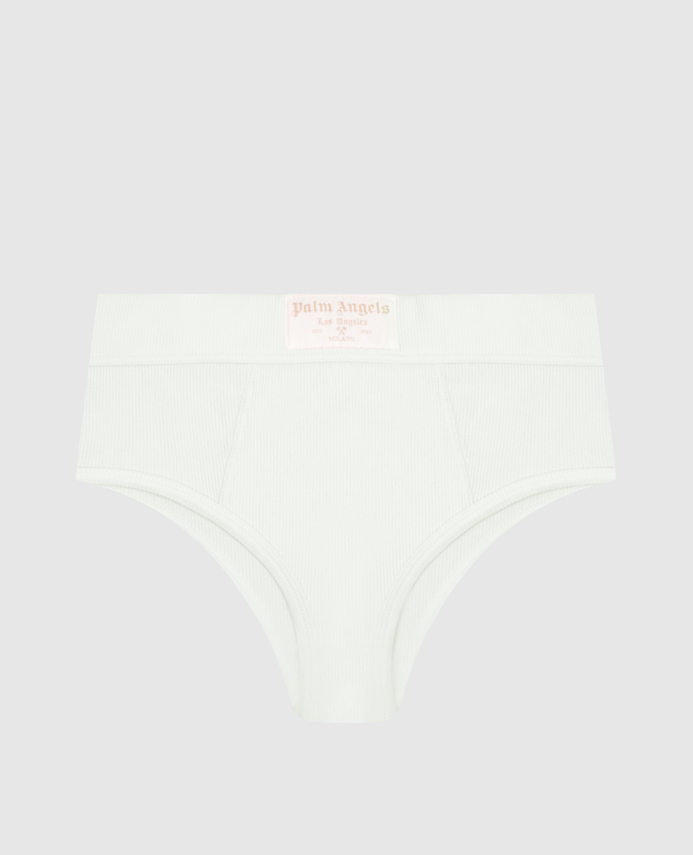 Green high-rise panties