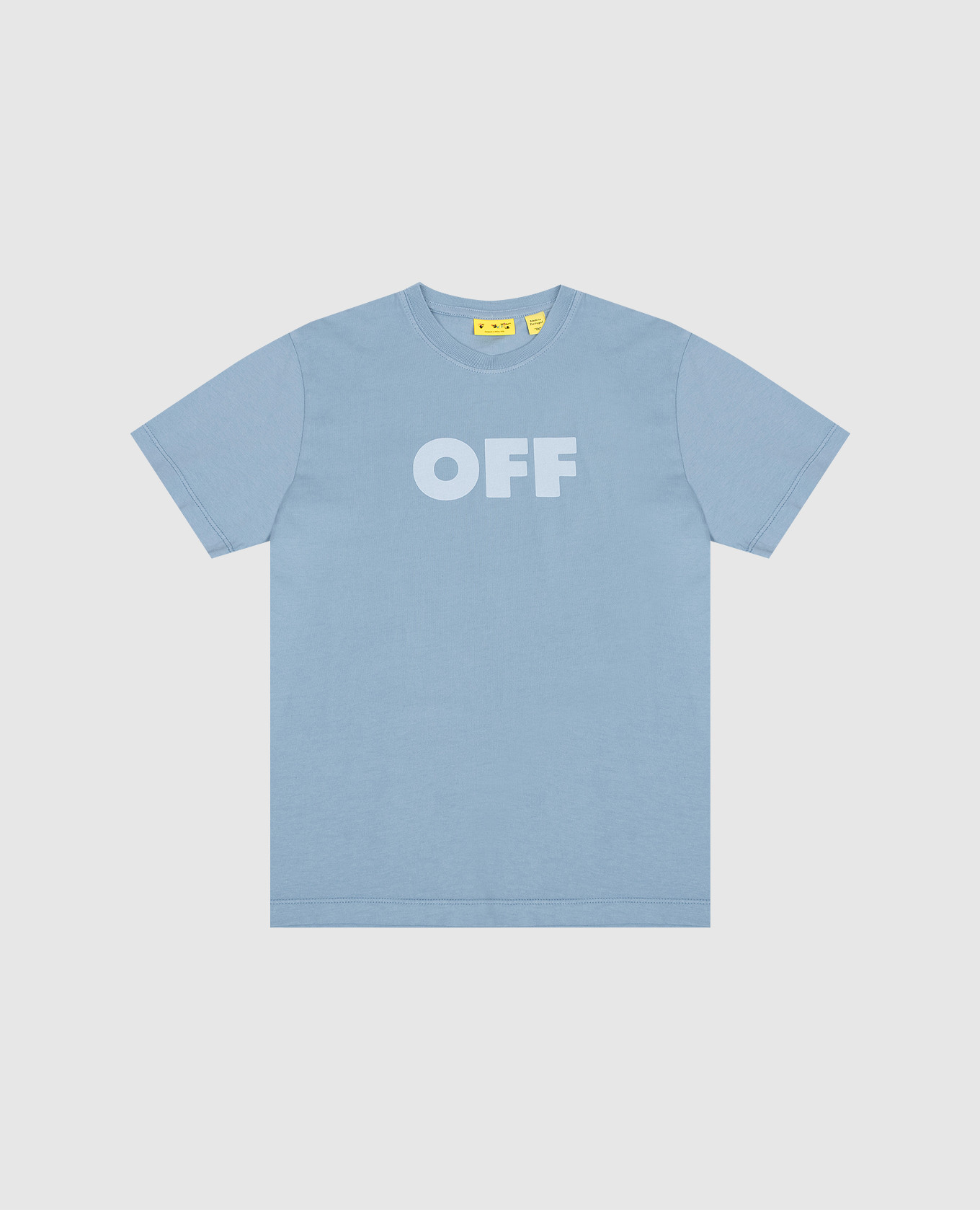 

Children's blue T-shirt with Off logo print Off-White, Light blue