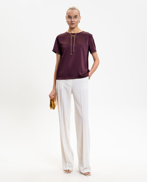 Max Mara Weekend Burgundy top WKDZONA WKDZONA