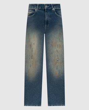 Max & Co Blue jeans with a vintage effect MCOJUNIOR