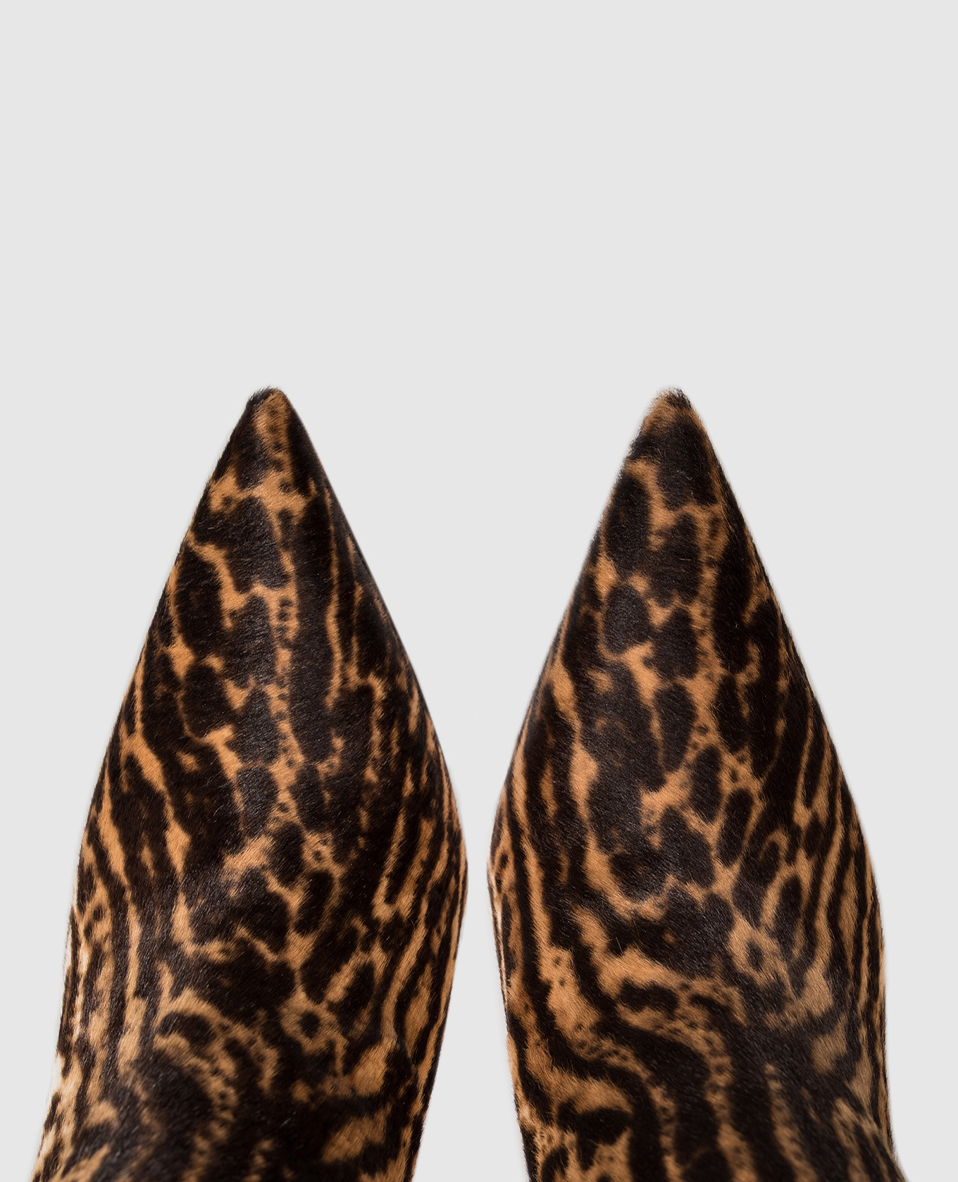 Brown Eva leather boots with print Le Silla 4