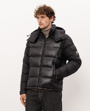 Moncler Moncler Maya black down jacket L20911A00138597YX