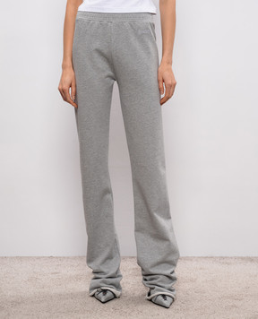 Vetements Grey melange sweatpants WE76SP504G