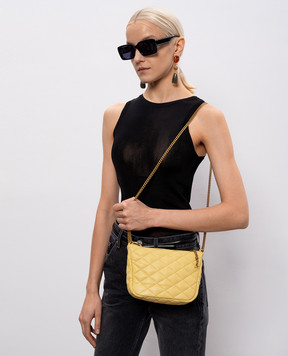 Saint Laurent Yellow leather quilted bag 8631621EL07