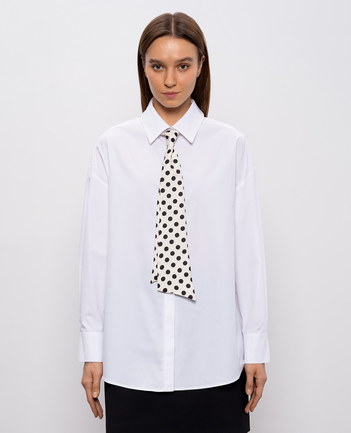 

White shirt with ribbon Max & Co