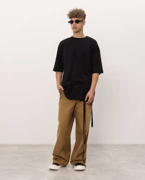 Ann Demeulemeester Black Lost Letter T-shirt B0014669FA206