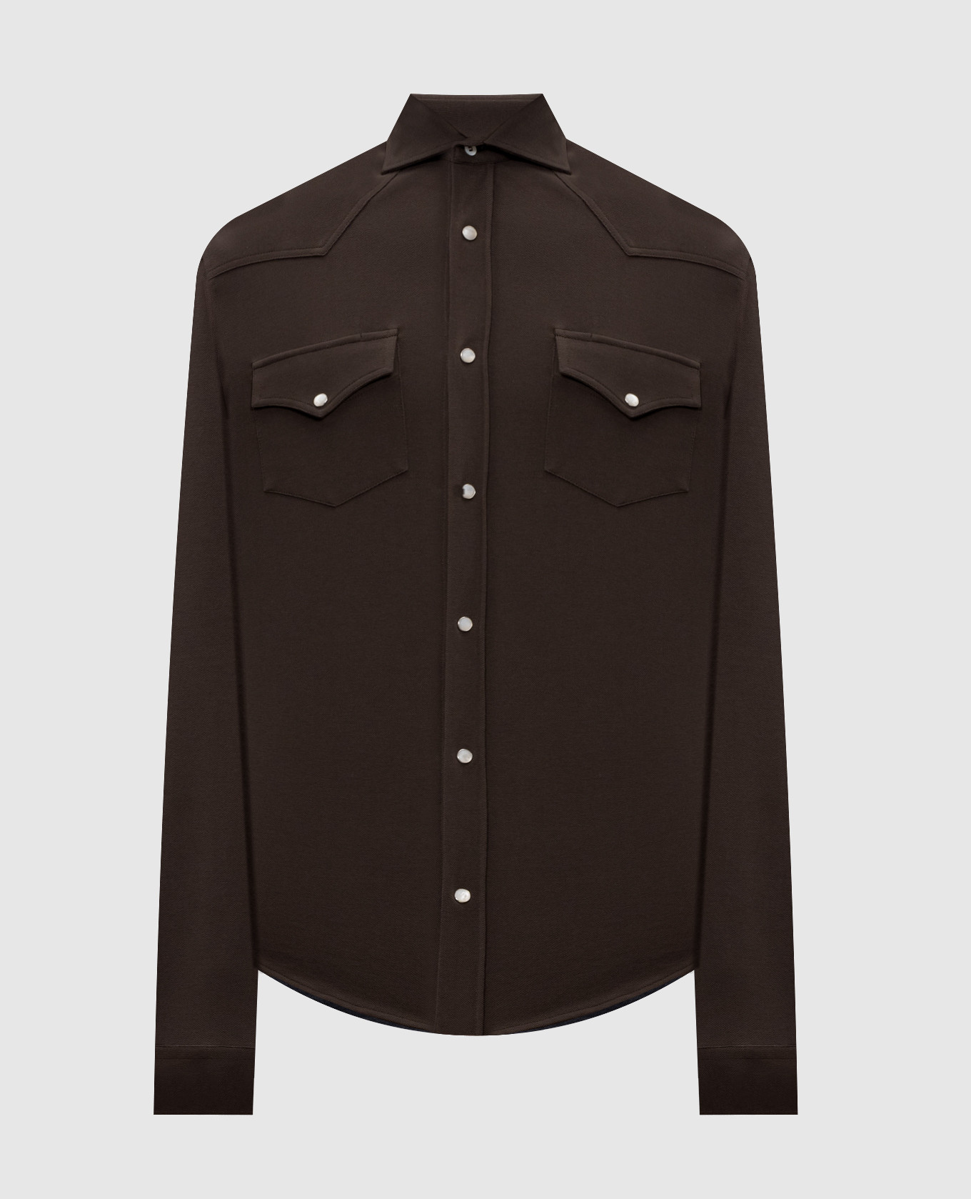 Brown shirt
