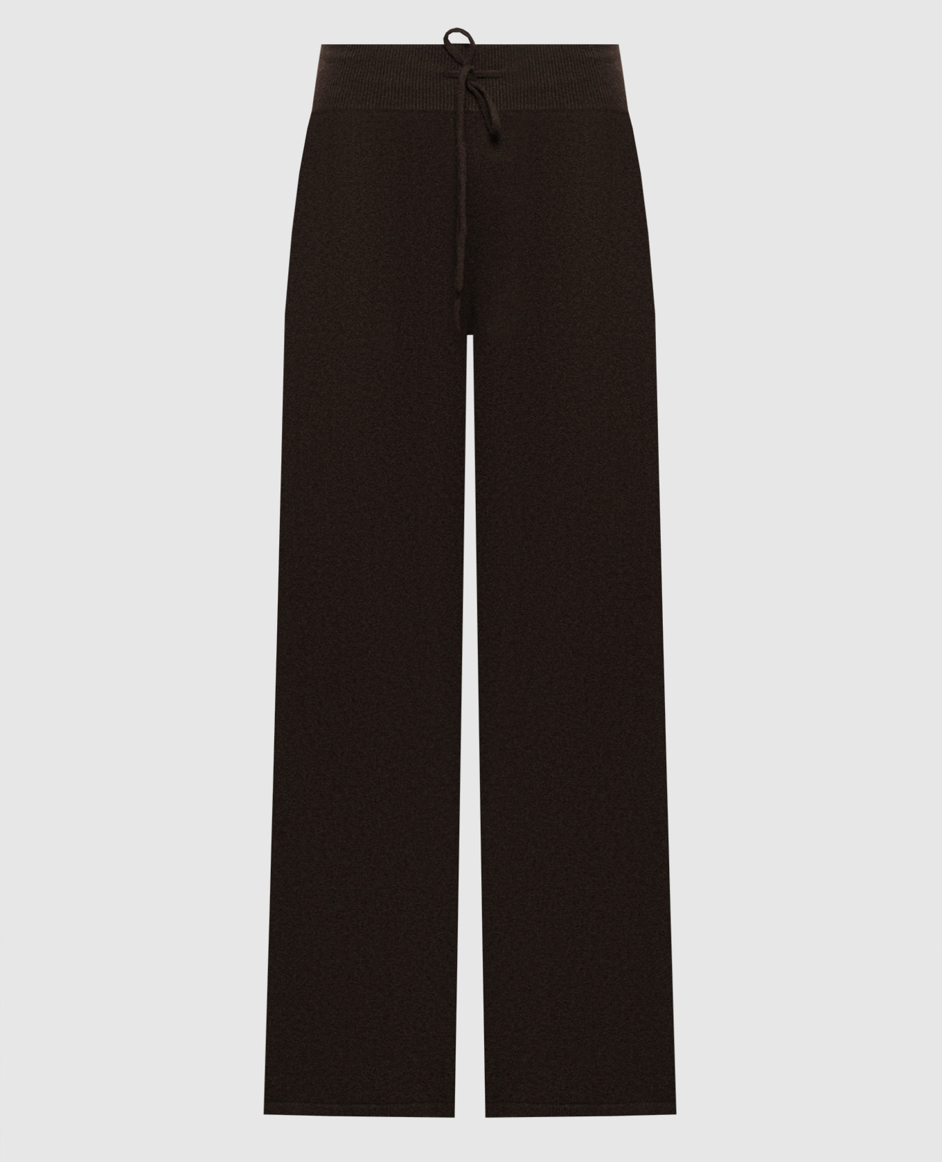 Sofi dark brown cashmere pants