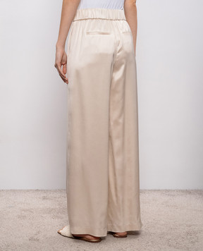 Peserico Beige straight-leg pants A0412406638