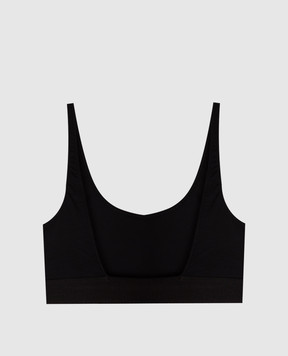 Tom Ford Black top with logo BRJ016JEX011