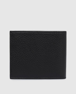 Orciani Black leather wallet SU0114MIC