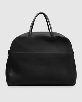 The Row Marco black leather travel bag W2156L675