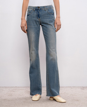 Momoni Blue flared jeans FUEGO MOPA008MO17D