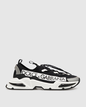Dolce&Gabbana Children's black Airmaster sneakers DA5203AB0682736