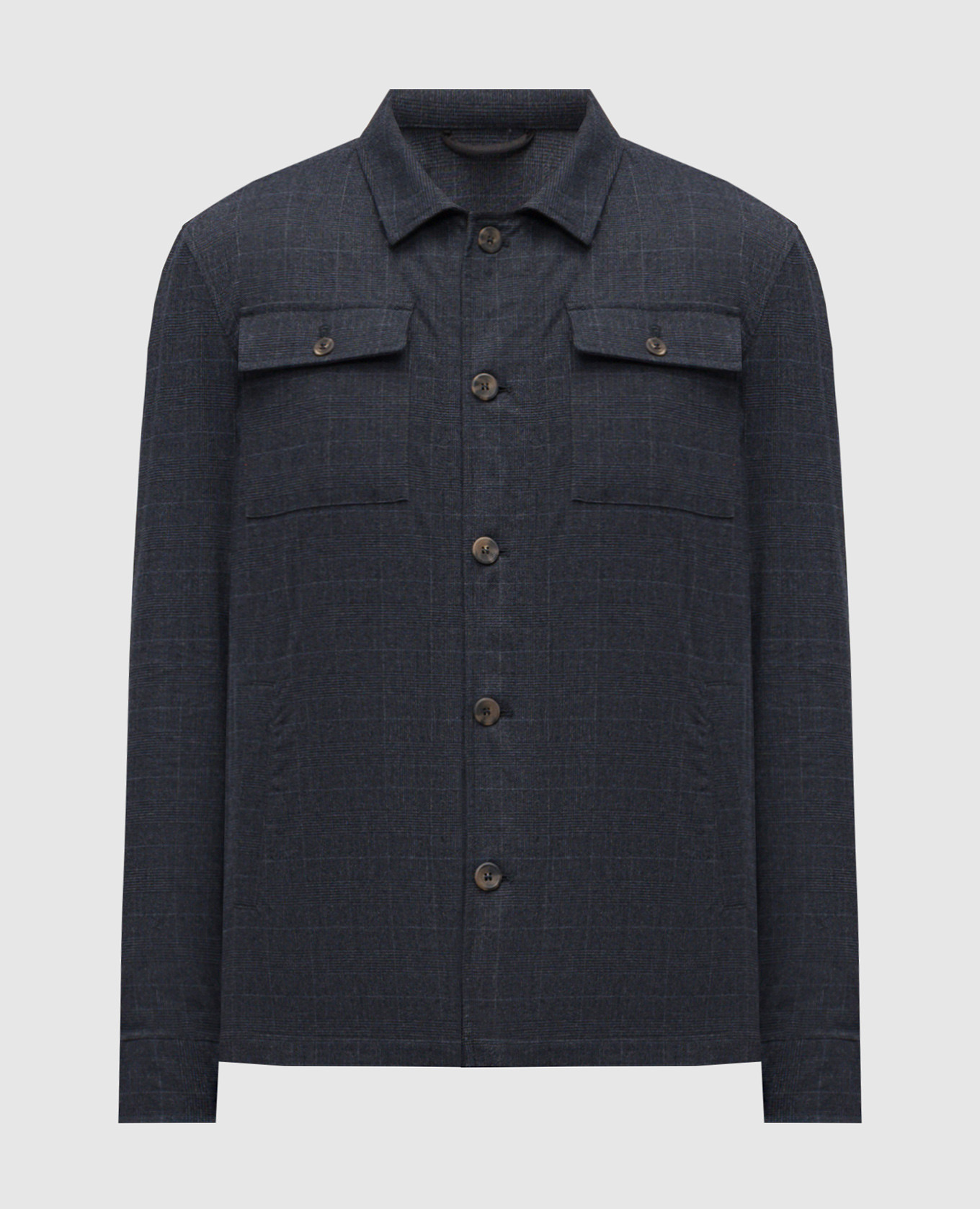 

Blue checked jacket Florentino